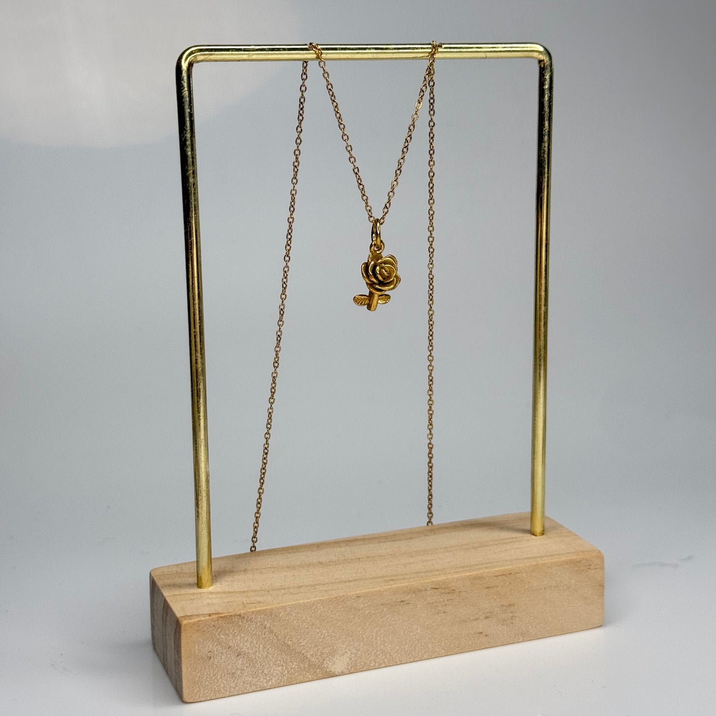 Golden Rose Pendant – Gold Plated - DEAL OF THE DAY