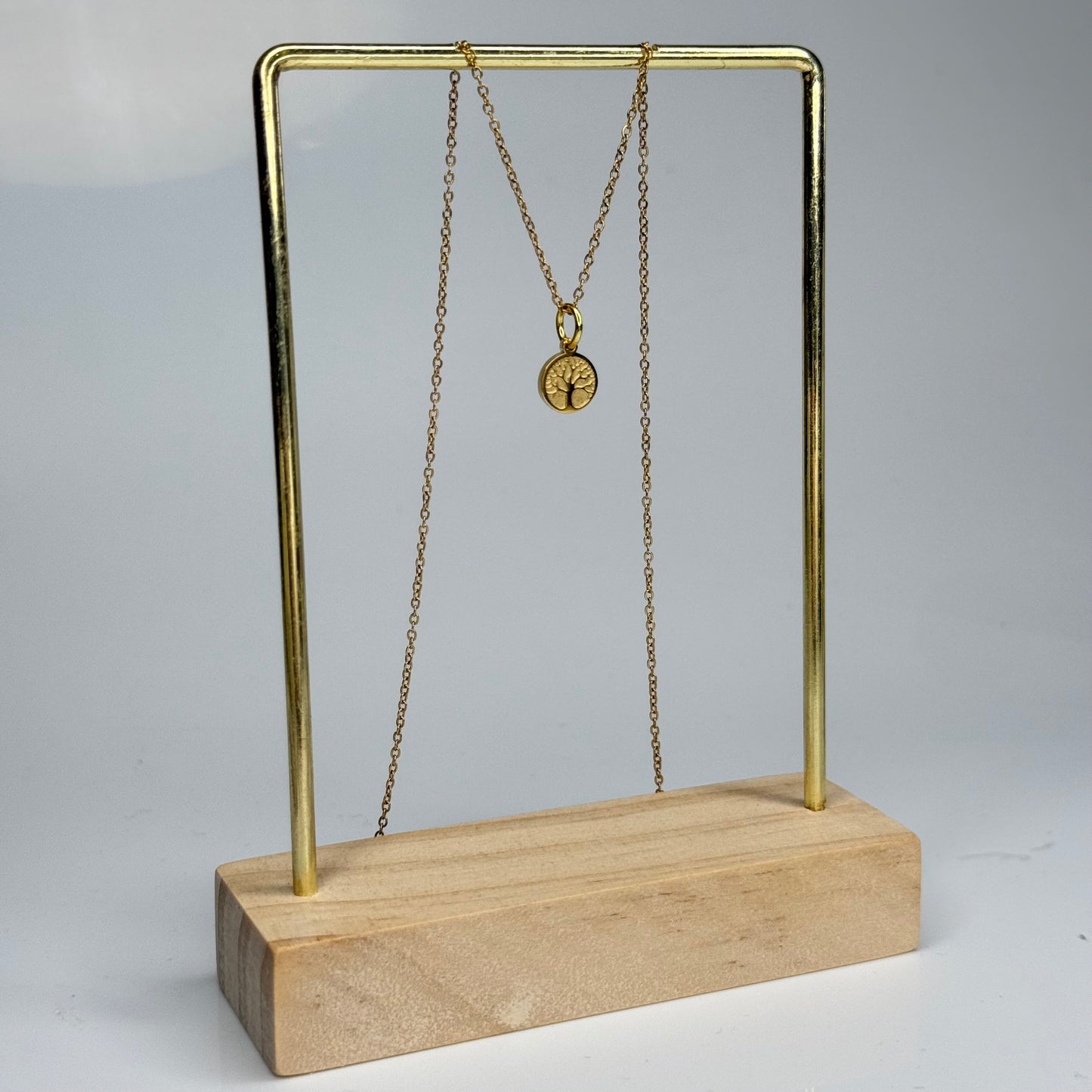 Tree Coin Pendant – Gold Plated - DEAL OF THE DAY