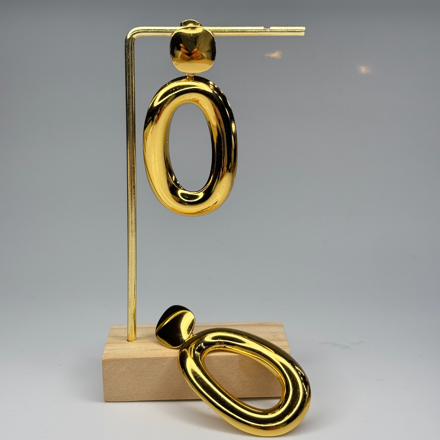 Chunky Loop Drops Earrings – Gold Plated - DEAL OF THE DAY