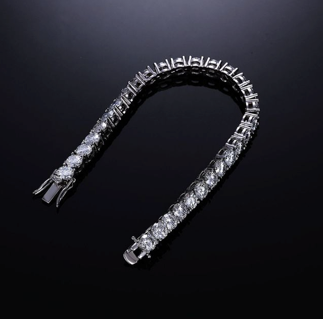 VVS1 Moissanite 5mm Tennis Bracelet