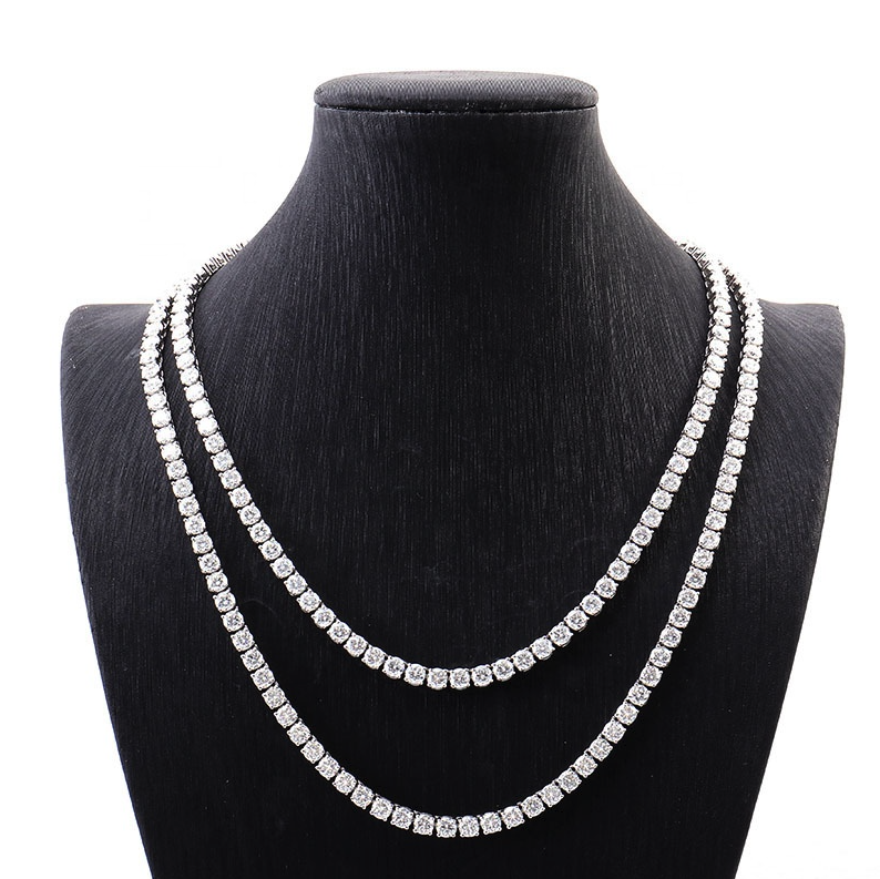 VVS1 Moissanite 5mm Tennis Chain