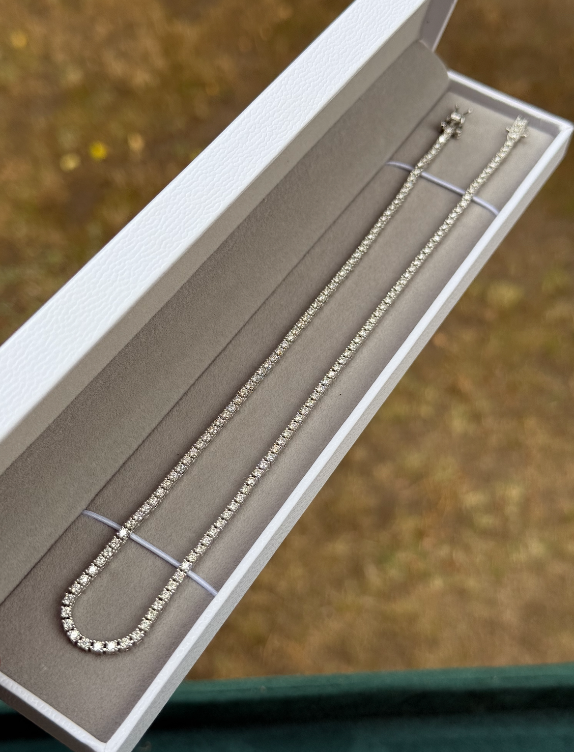VVS1 Moissanite 2mm Tennis Chain - DEAL OF THE DAY