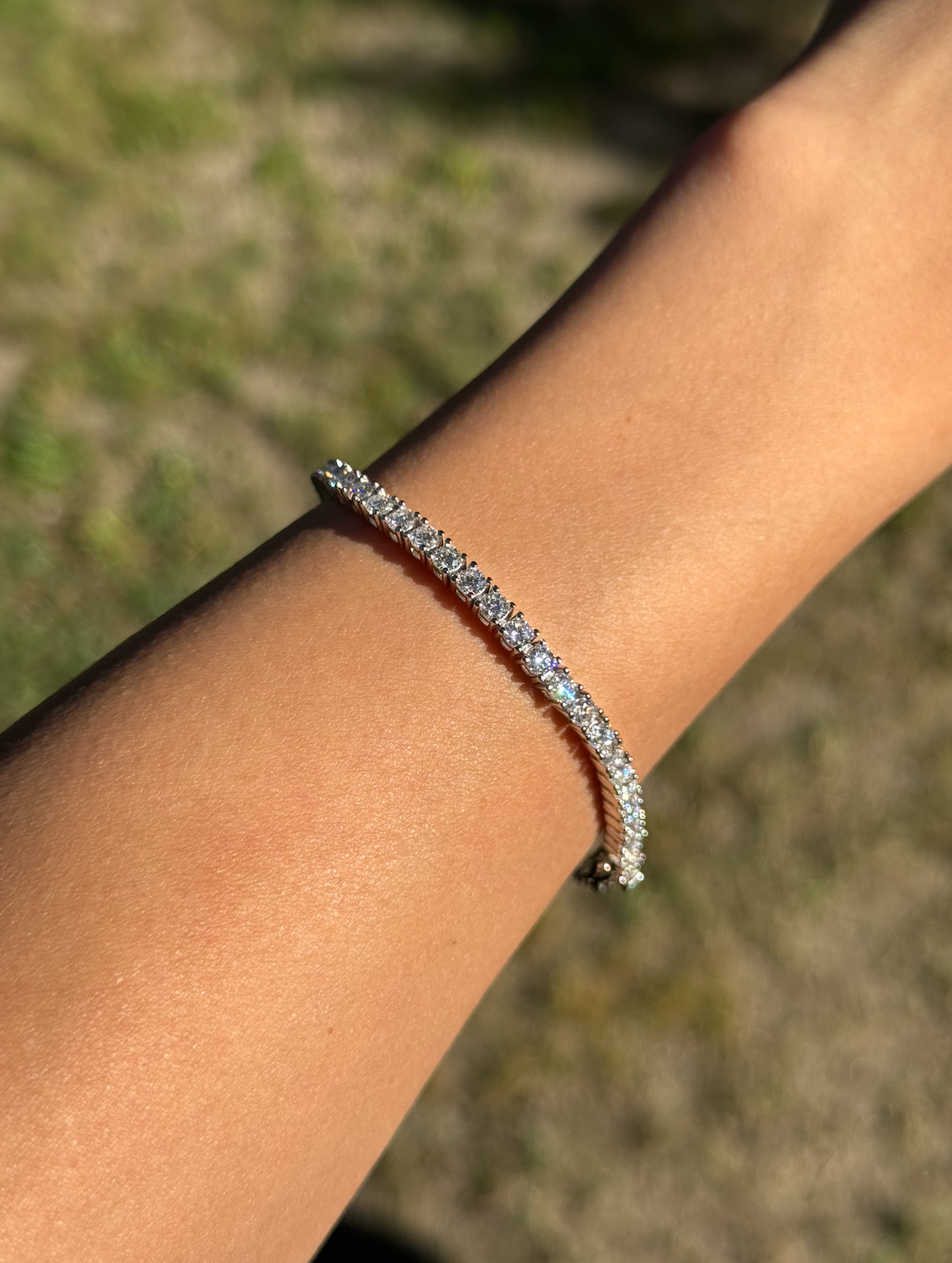 VVS1 Moissanite - 3mm Tennis Bracelet - DEAL OF THE DAY