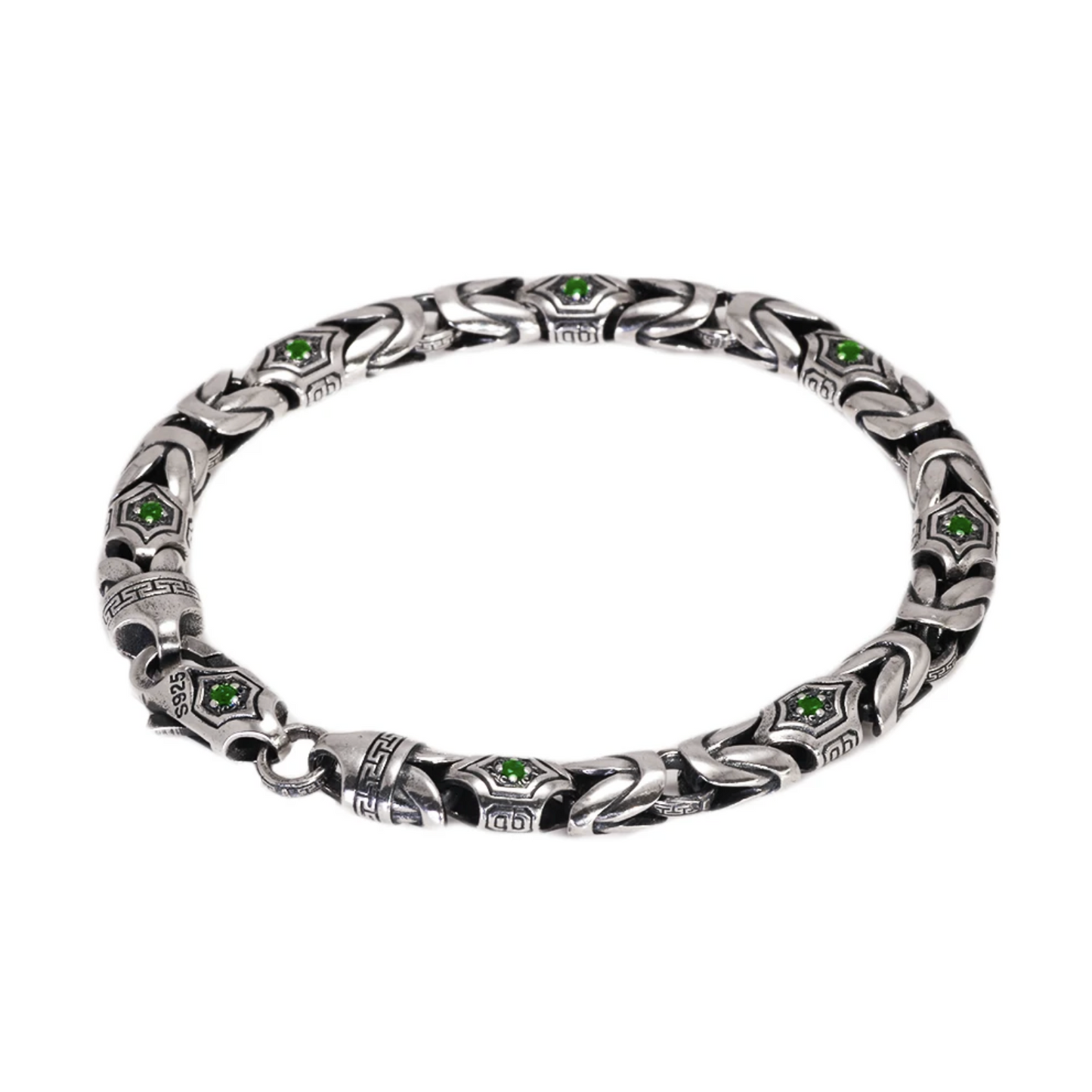 7mm Peace Pattern Bracelet