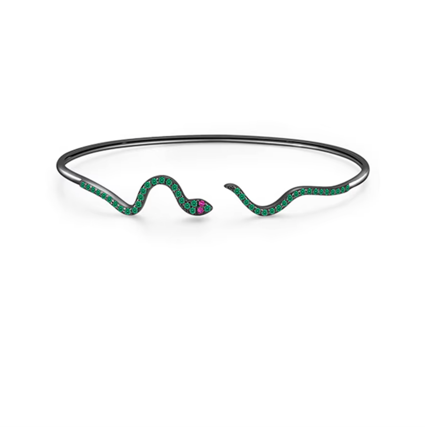 5A+ CZ Snake Shape Bracelet