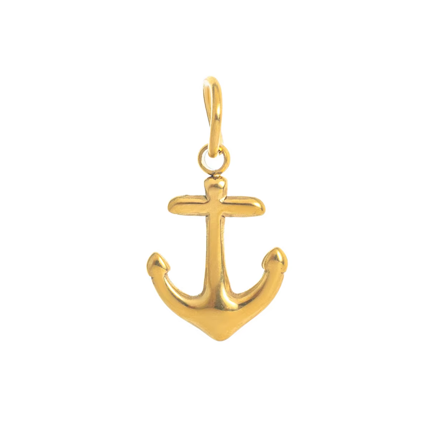 Anchor Pendant - Gold Plated