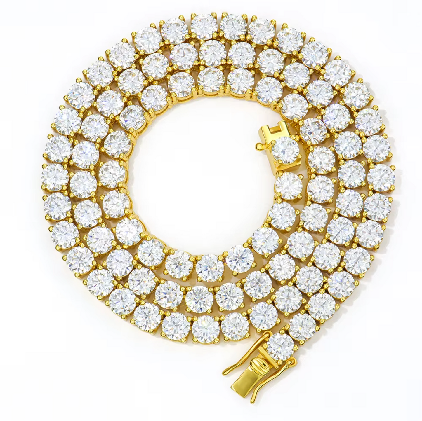 VVS1 Moissanite 5mm Tennis Chain