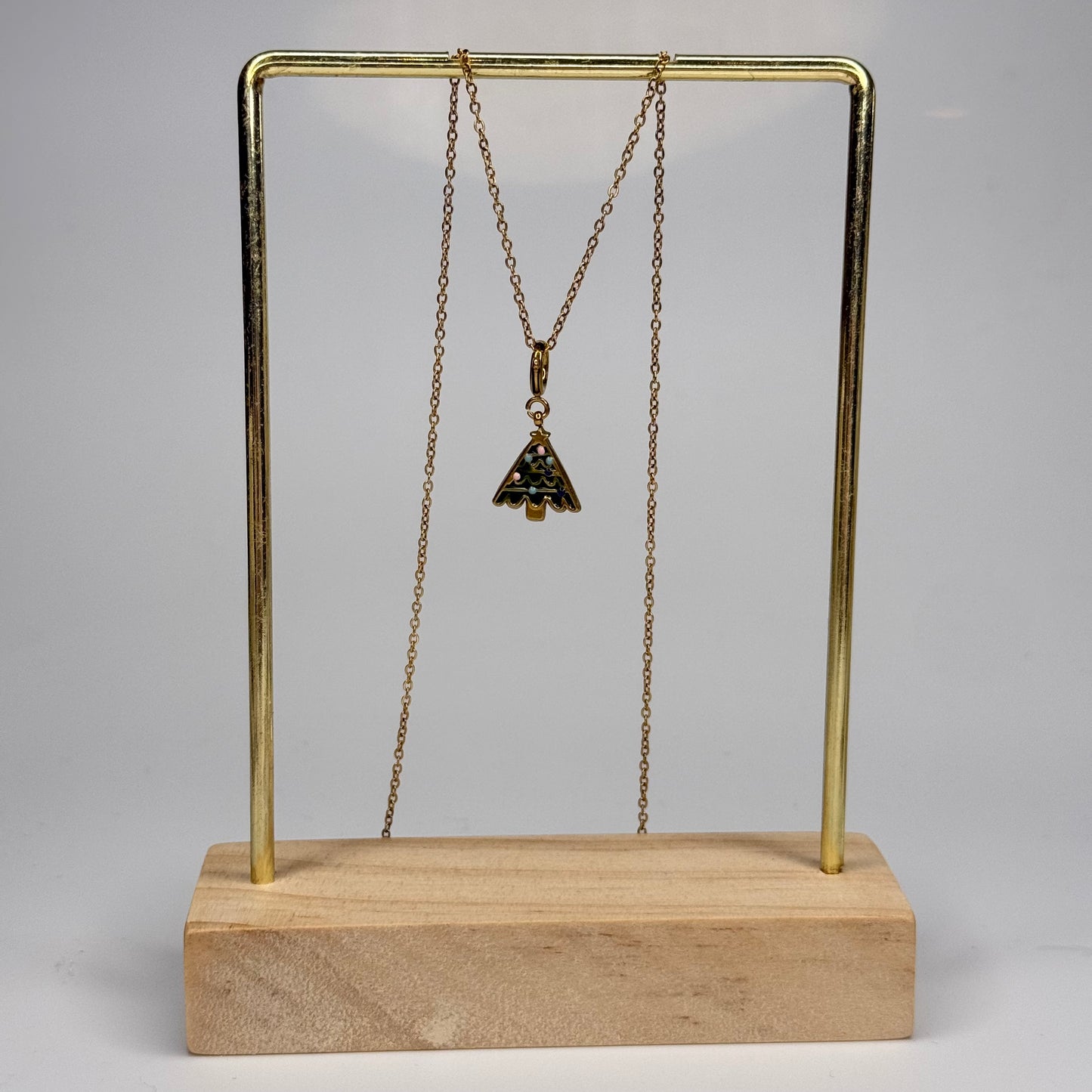 Christmas Tree Pendant – Gold Plated - DEAL OF THE DAY
