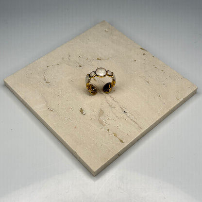 Circle Shell Band - Gold Plated - DEAL OF THE DAY