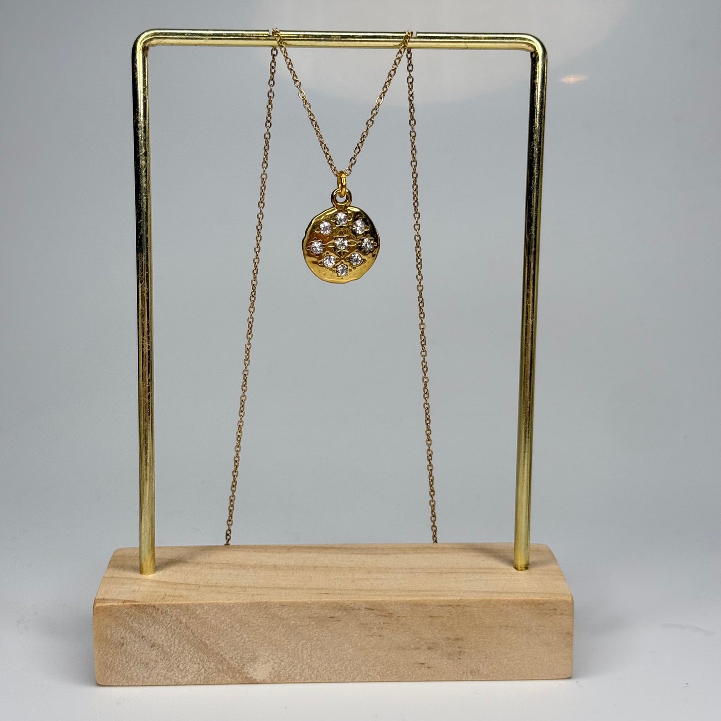 Sugar Cookie Pendant – Gold Plated - DEAL OF THE DAY