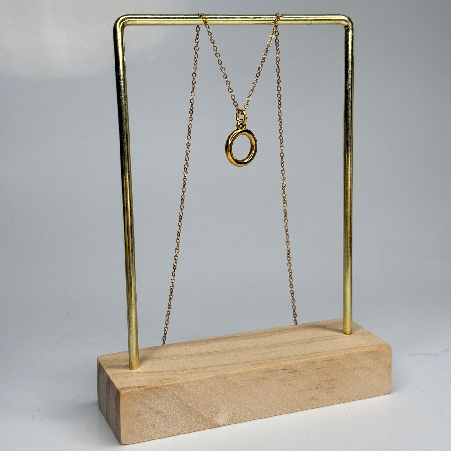 Classic Ring Pendant – Gold Plated - DEAL OF THE DAY