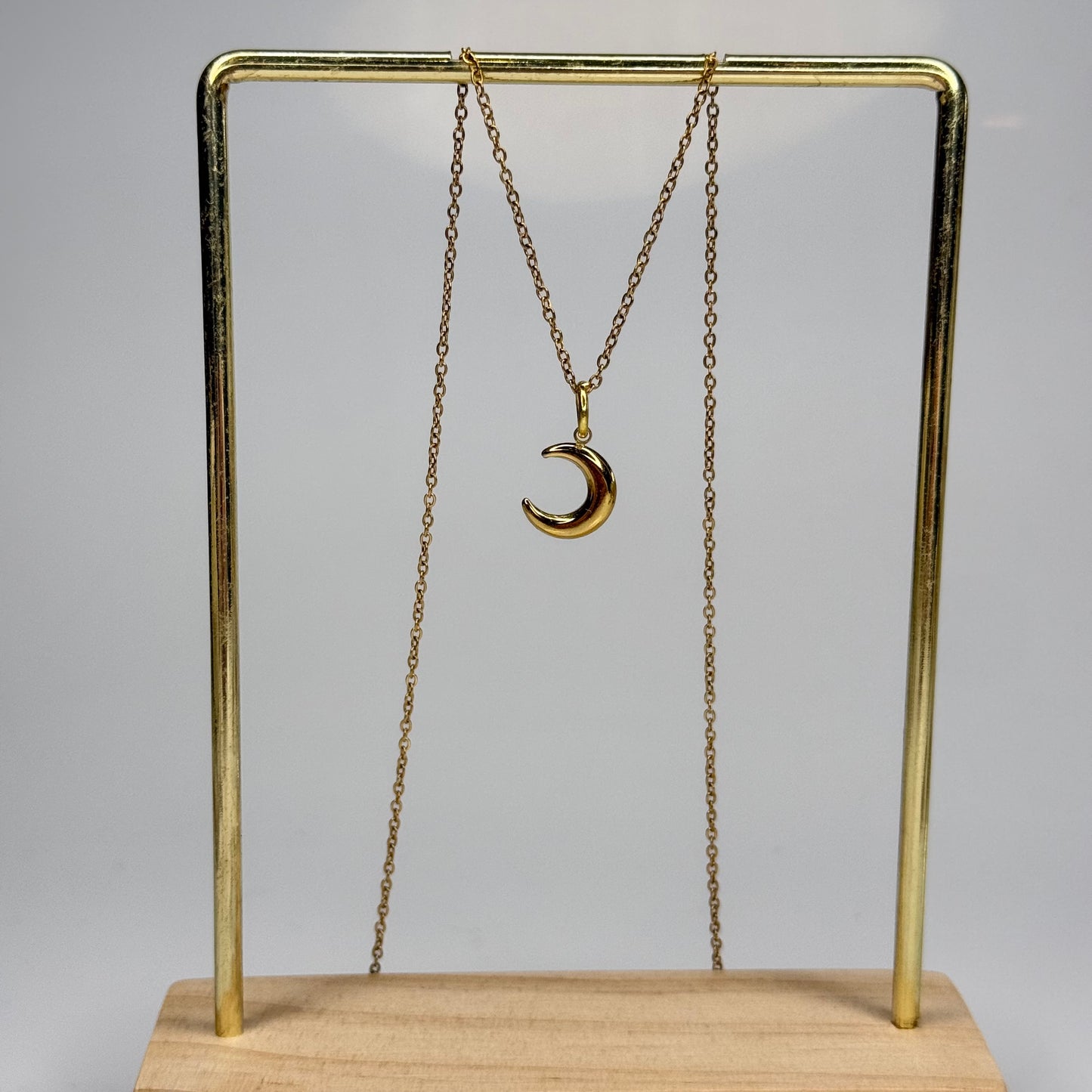Half Moon Charm – Gold Plated - DEAL OF THE DAY