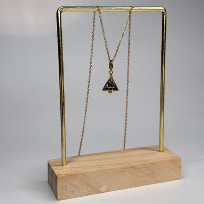 Christmas Tree Pendant – Gold Plated - DEAL OF THE DAY