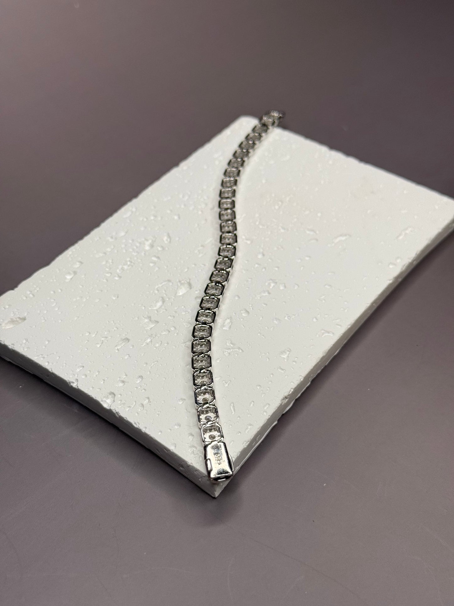 VVS1 Moissanite 6mm Halo Tennis Bracelet - DEAL OF THE DAY