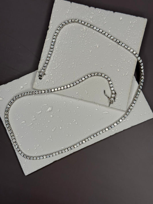 VVS1 Moissanite 3mm Tennis Chain - DEAL OF THE DAY
