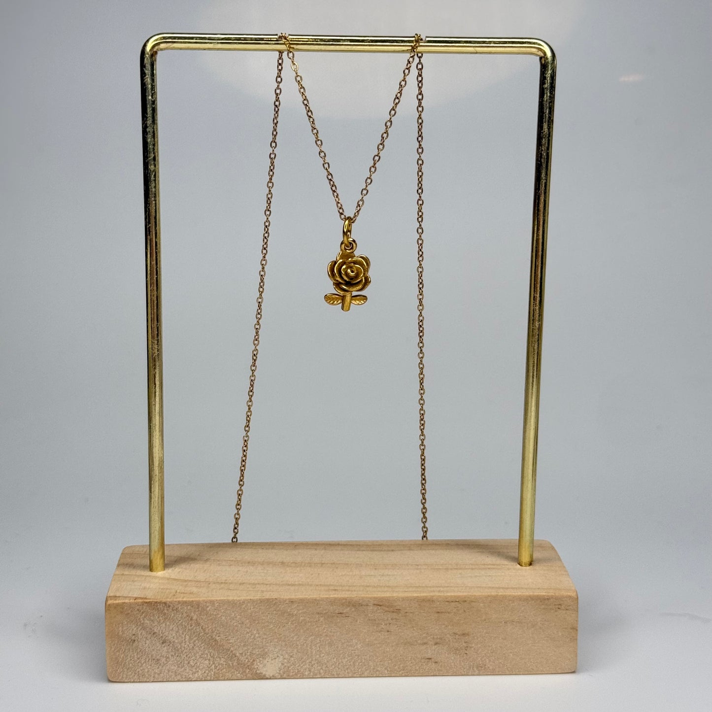 Golden Rose Pendant – Gold Plated - DEAL OF THE DAY