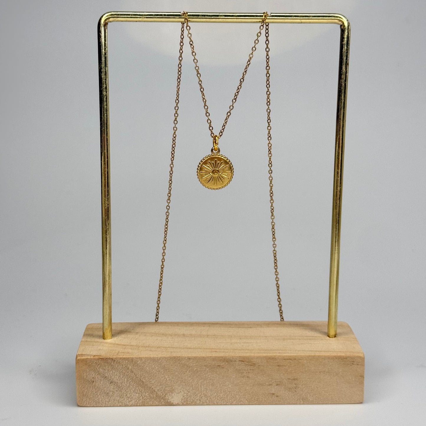 Sun Ray Pendant – Gold Plated - DEAL OF THE DAY