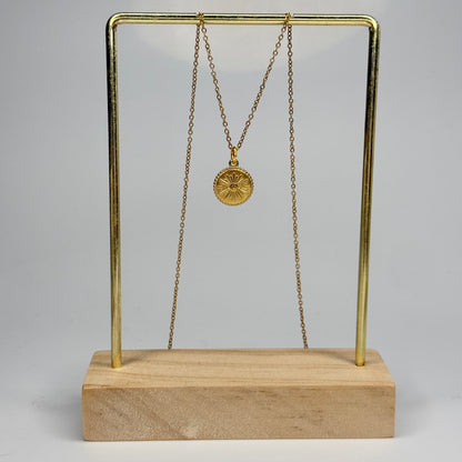 Sun Ray Pendant – Gold Plated - DEAL OF THE DAY