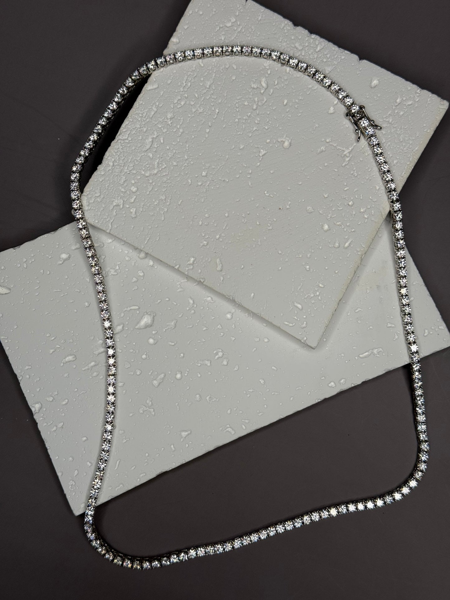 VVS1 Moissanite 3mm Tennis Chain - DEAL OF THE DAY