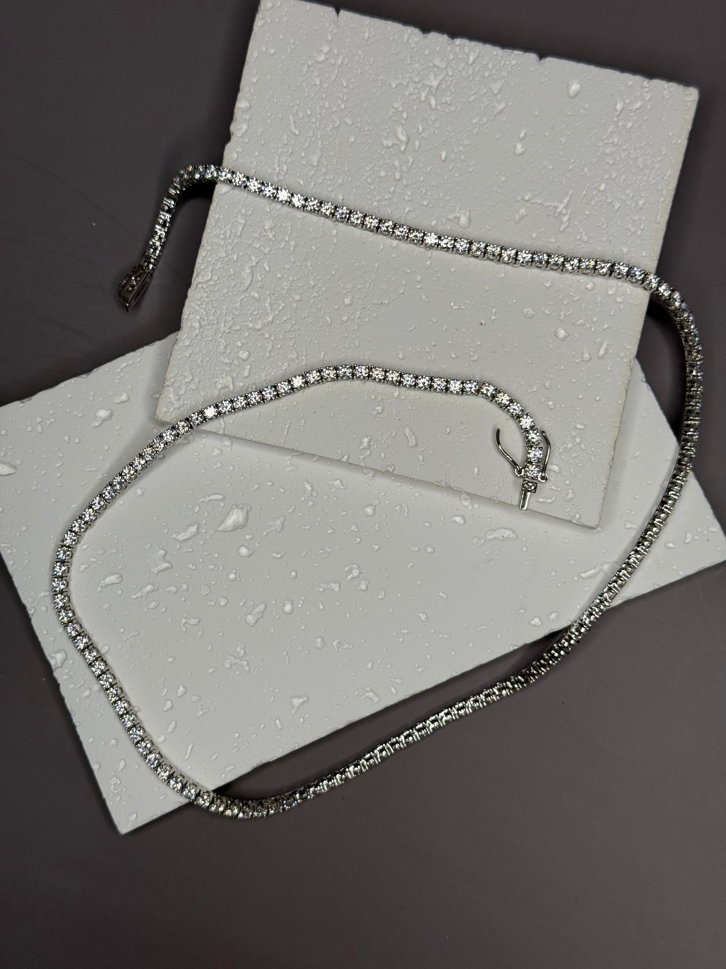 VVS1 Moissanite 3mm Tennis Chain - DEAL OF THE DAY