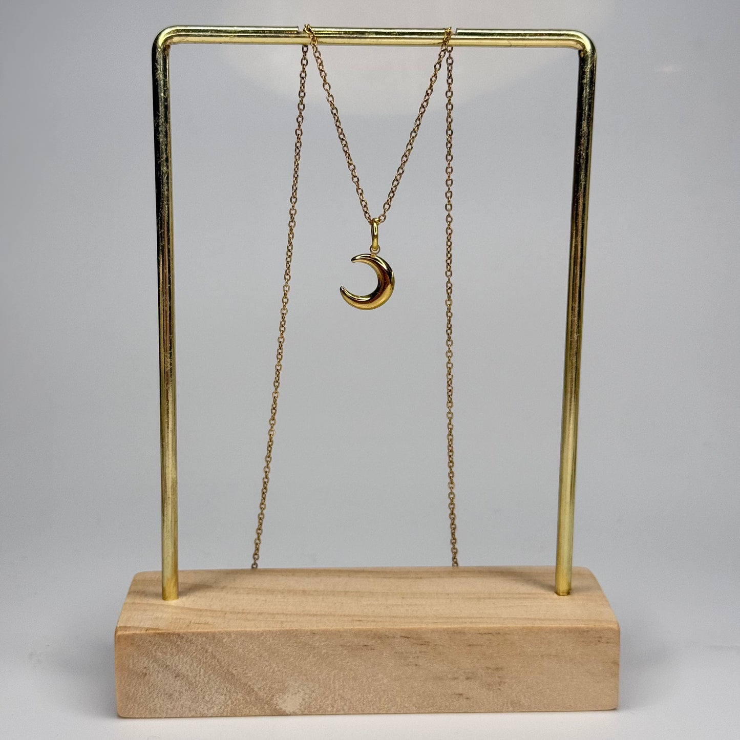 Half Moon Charm – Gold Plated - DEAL OF THE DAY