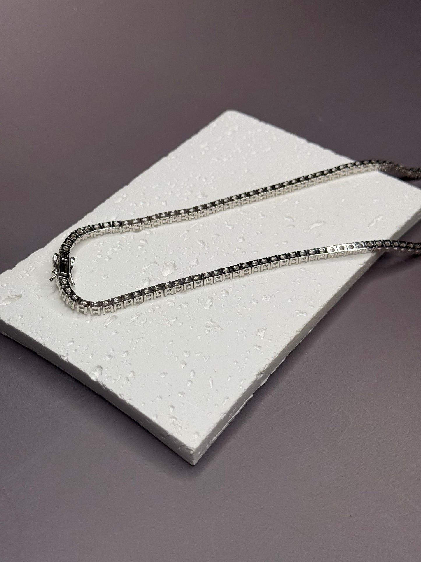 VVS1 Moissanite 3mm Tennis Chain - DEAL OF THE DAY