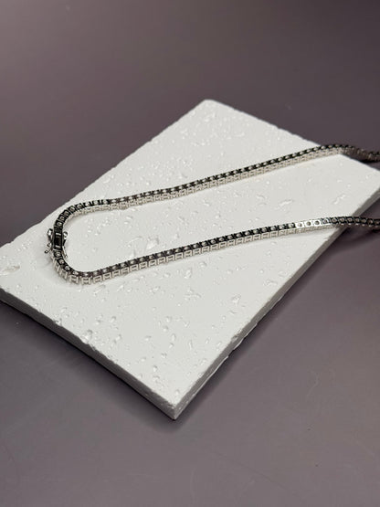 VVS1 Moissanite 3mm Tennis Chain - DEAL OF THE DAY