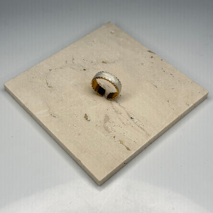 Pearl Edge Ring - Gold Plated - DEAL OF THE DAY