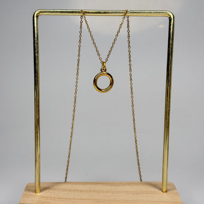 Classic Ring Pendant – Gold Plated - DEAL OF THE DAY