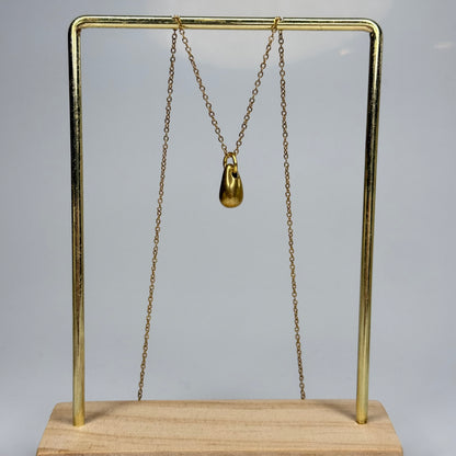 Golden Teardrop Pendant – Gold Plated - DEAL OF THE DAY