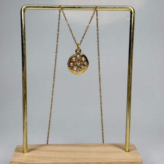 Sugar Cookie Pendant – Gold Plated - DEAL OF THE DAY