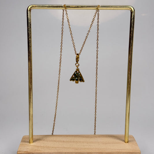 Christmas Tree Pendant – Gold Plated - DEAL OF THE DAY