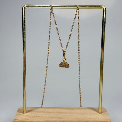 Rainbow Pendant – Gold Plated - DEAL OF THE DAY