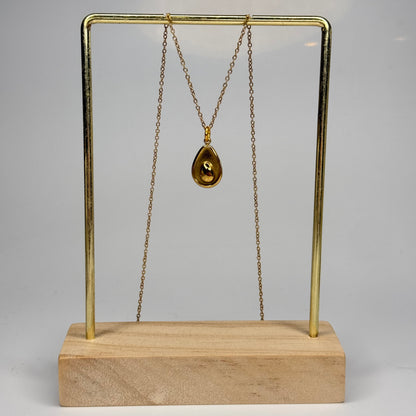 Golden Avocado Pendant – Gold Plated - DEAL OF THE DAY