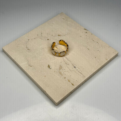 Circle Shell Band - Gold Plated - DEAL OF THE DAY