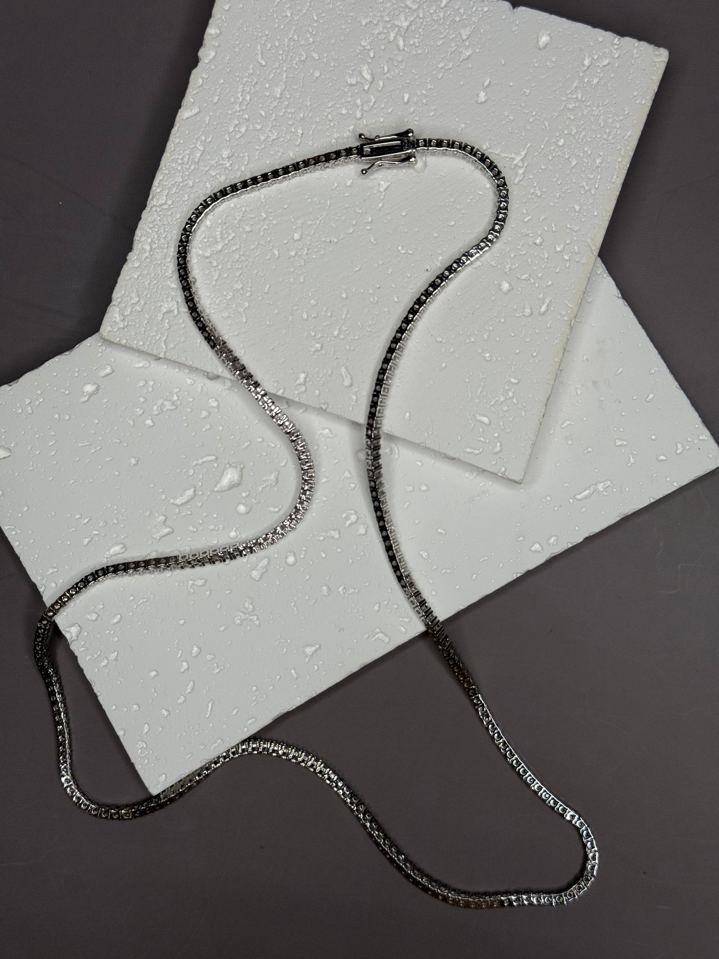 VVS1 Moissanite 2mm Tennis Chain - DEAL OF THE DAY