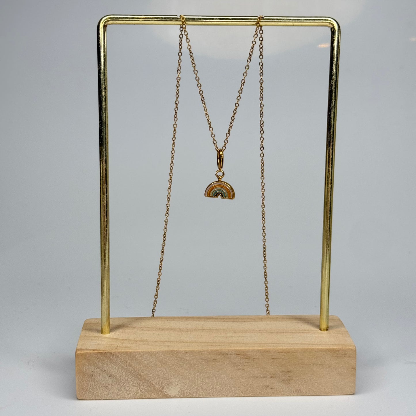 Rainbow Pendant – Gold Plated - DEAL OF THE DAY