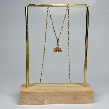 Rainbow Pendant – Gold Plated - DEAL OF THE DAY