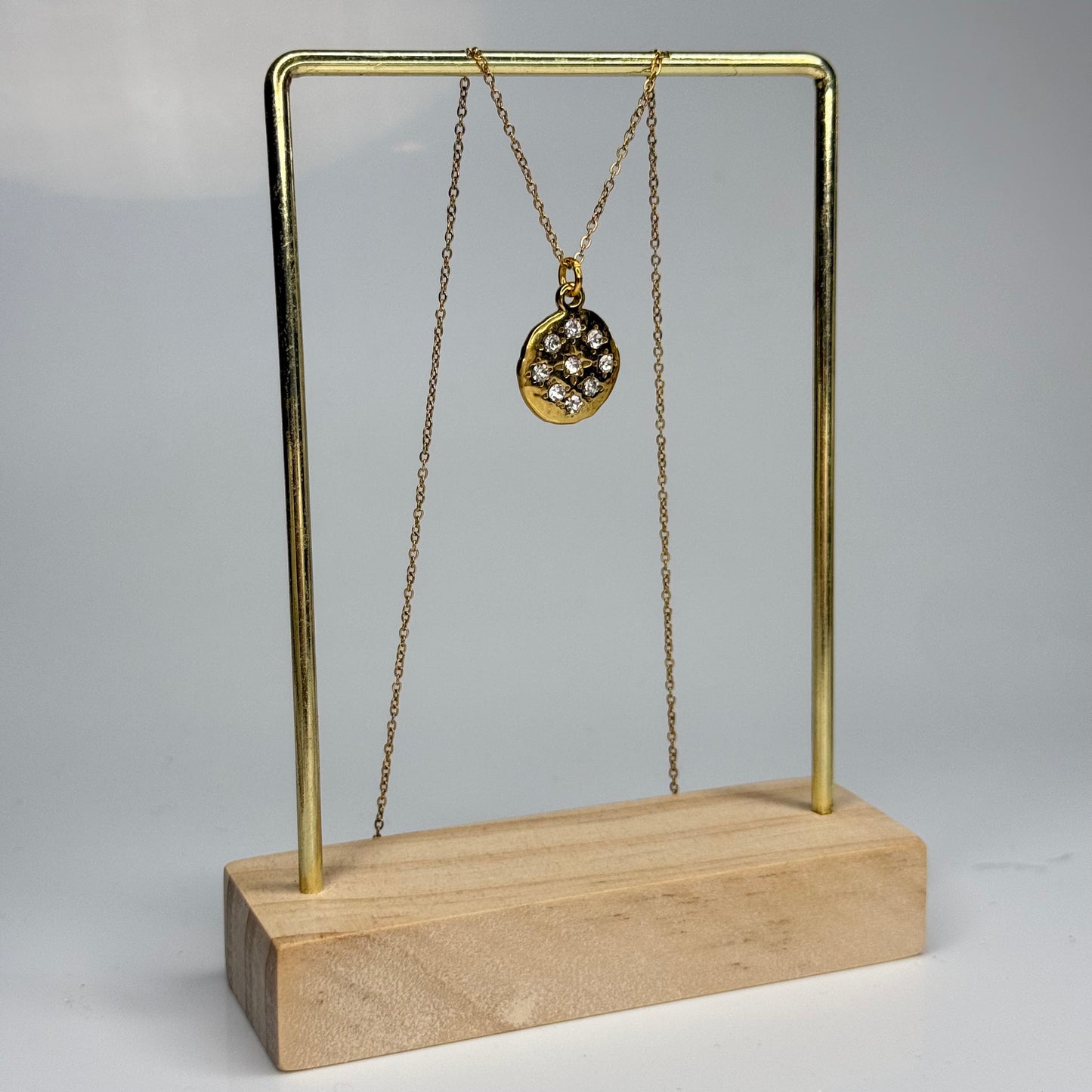 Sugar Cookie Pendant – Gold Plated - DEAL OF THE DAY