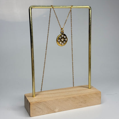 Sugar Cookie Pendant – Gold Plated - DEAL OF THE DAY