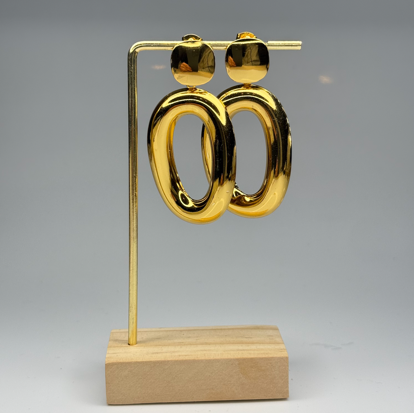 Chunky Loop Drops Earrings – Gold Plated - DEAL OF THE DAY