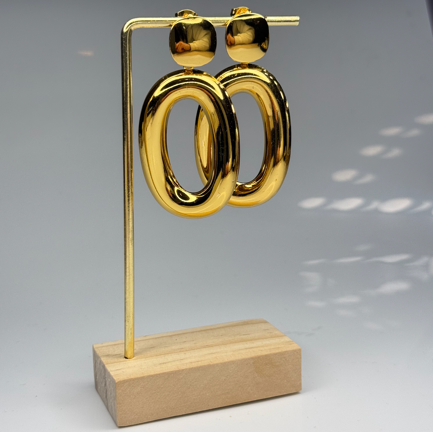 Chunky Loop Drops Earrings – Gold Plated - DEAL OF THE DAY