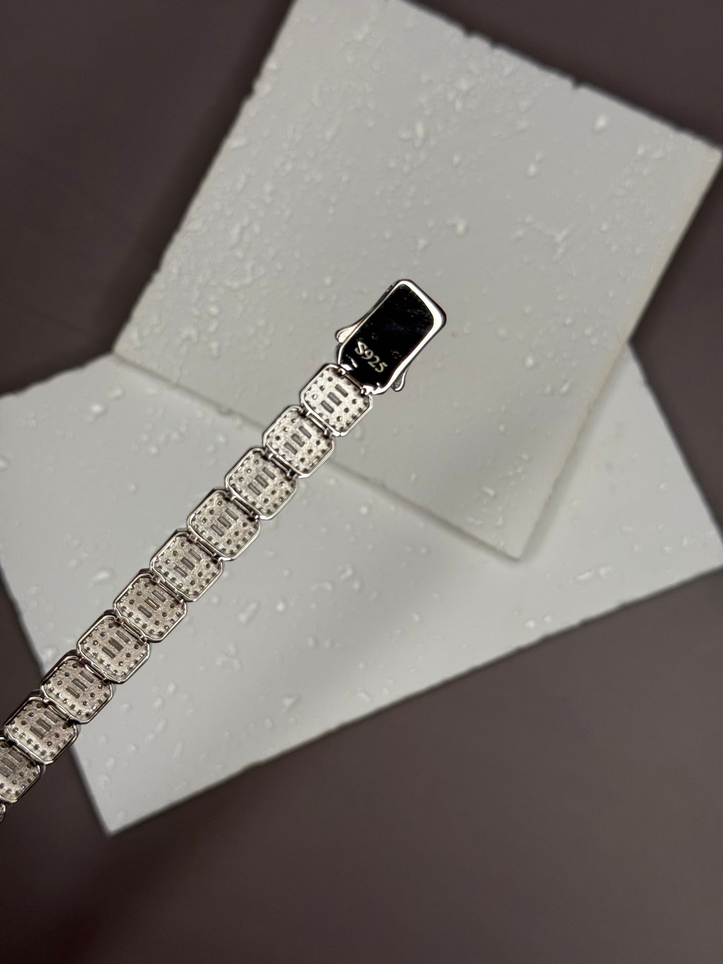 VVS1 Moissanite 9mm Baguette & Rounded Bracelet - DEAL OF THE DAY