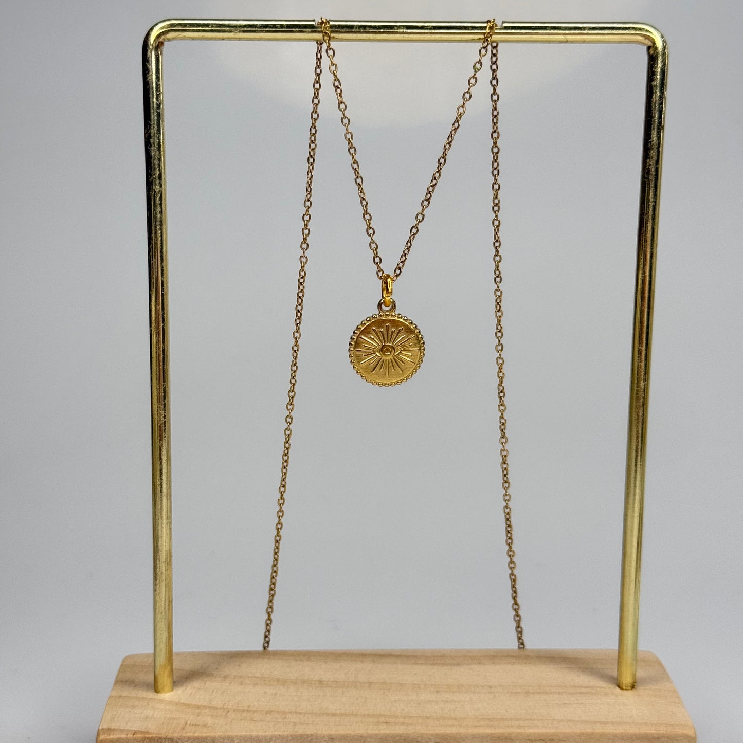 Sun Ray Pendant – Gold Plated - DEAL OF THE DAY