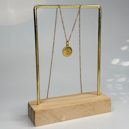 Sun Ray Pendant – Gold Plated - DEAL OF THE DAY