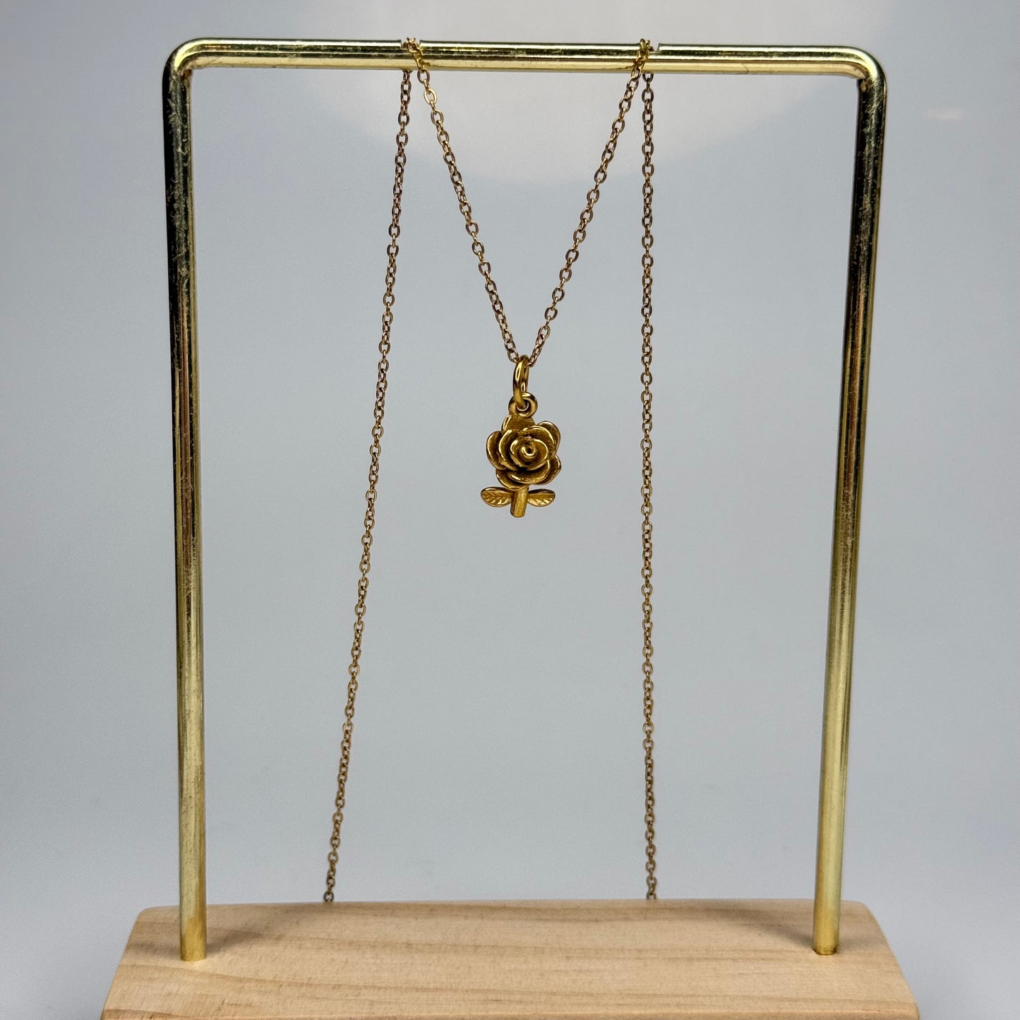 Golden Rose Pendant – Gold Plated - DEAL OF THE DAY