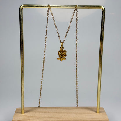 Golden Rose Pendant – Gold Plated - DEAL OF THE DAY