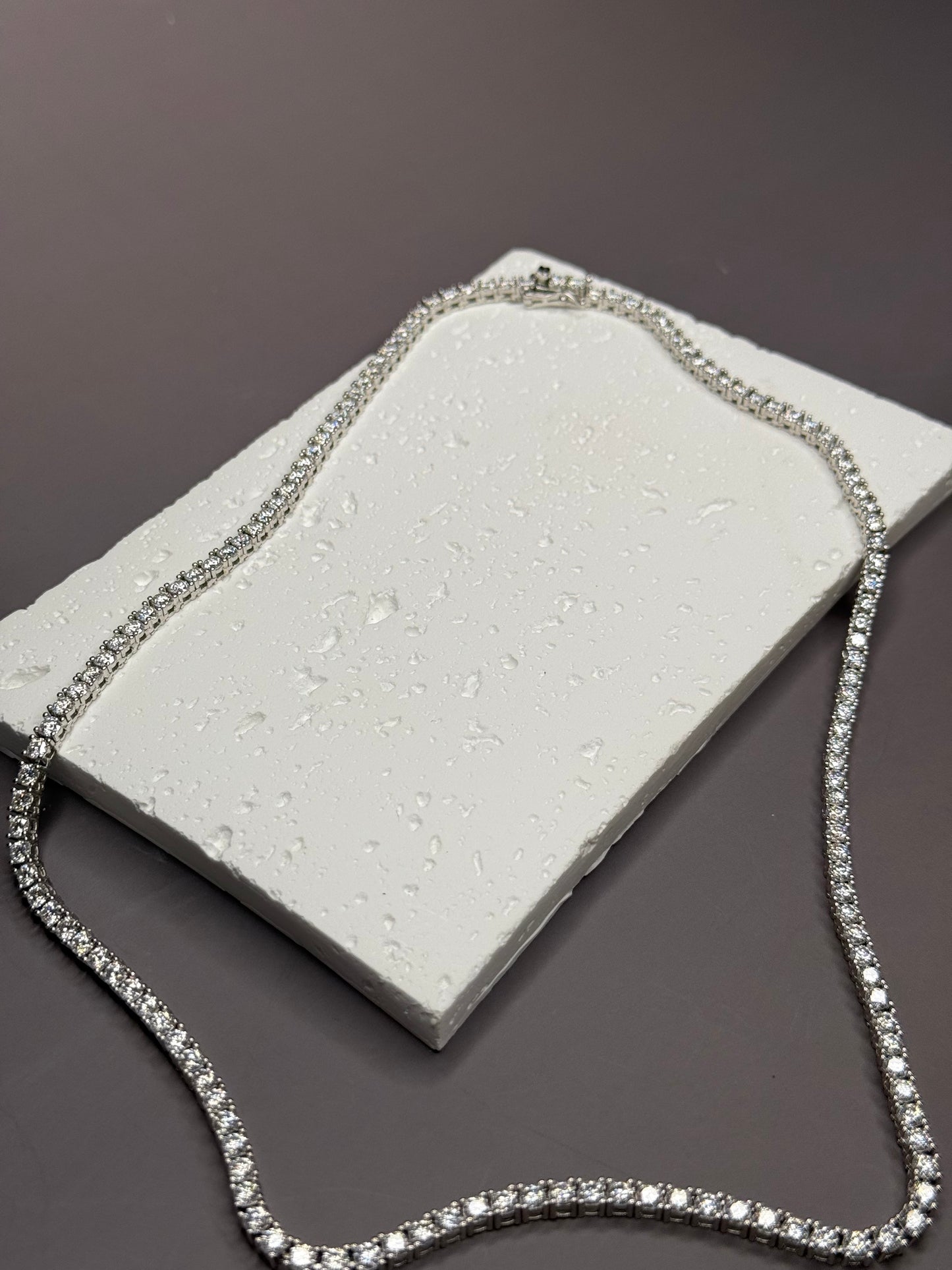 VVS1 Moissanite 3mm Tennis Chain - DEAL OF THE DAY