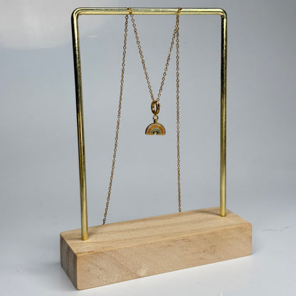 Rainbow Pendant – Gold Plated - DEAL OF THE DAY