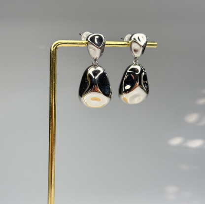 Molten Nugget Drops Earrings – Gold Plated - DEAL OF THE DAY